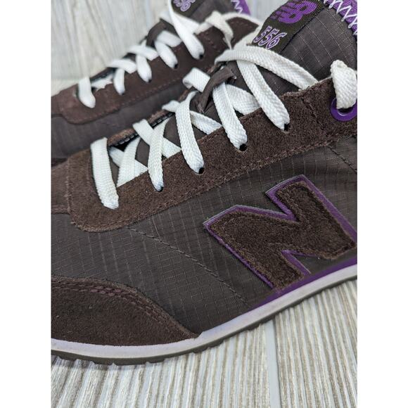New Balance 556 Shoes Women 8.5 Brown Purple Classic Grunge Y2K Kurt Cobain - Picture 5 of 10